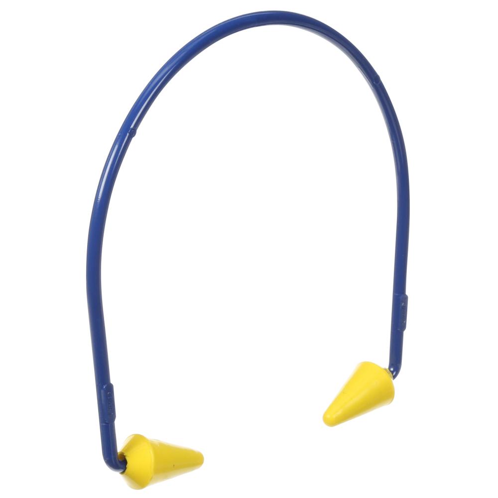 3M™ E-A-R™ Caboflex™ Banded Hearing Protector Model 600, 320-2001, blue/yellow, uncorded