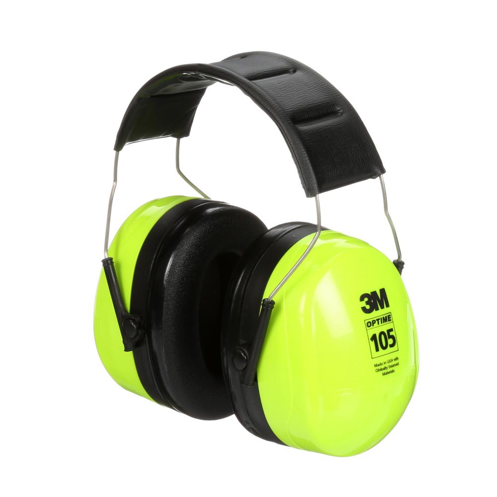 3M™ PELTOR™ Optime™ 105 Earmuffs, H10A HV, over-the-head, 10 pairs per case
