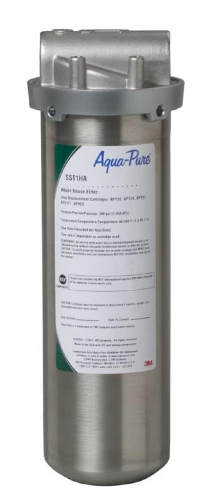 Aqua-Pure® Whole House Std. Dia.Stainless Steel Filter Housing