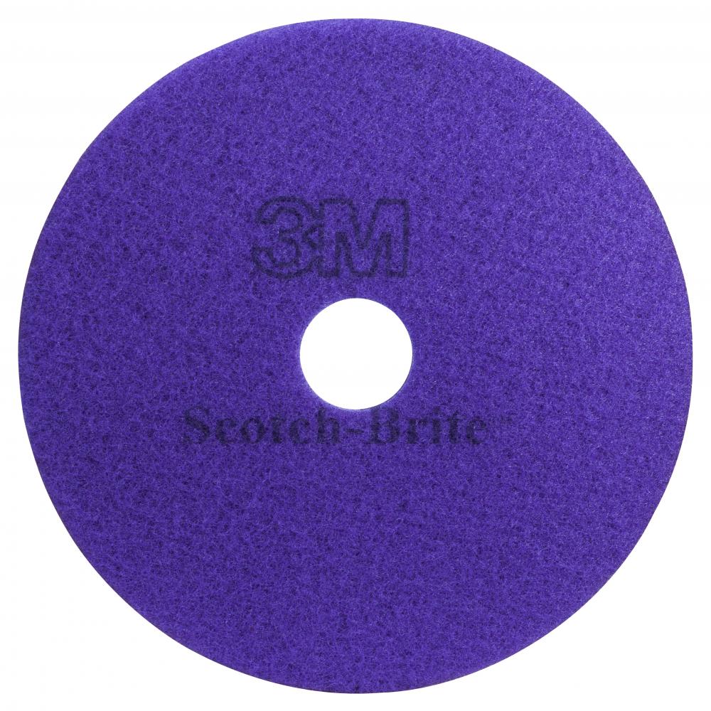 Scotch-Brite™ Purple Diamond Floor Pad Plus, F-PURPLE-27, 685 mm (27 in)