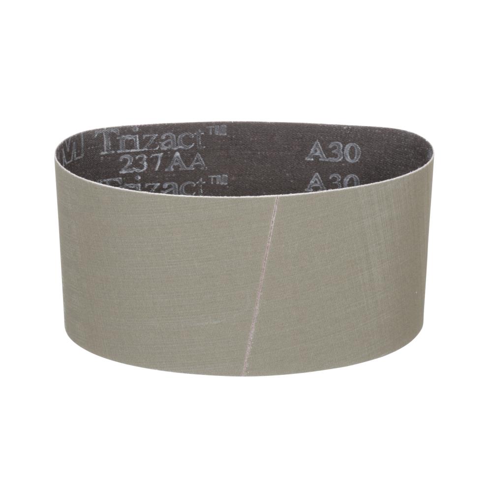 3M™ Trizact™ Cloth Belt, 237AA, A30, 3 1/2 in x 15 1/2 in (88.9 mm x 393.7 mm)