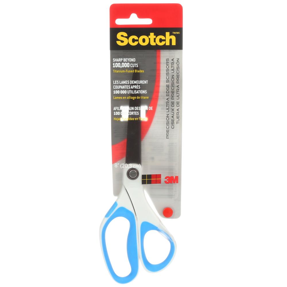 Scotch™ Precision Ultra Edge Scissors 1458TMXESF, 20.3 cm (8 in), 1/Pack, 36/Case