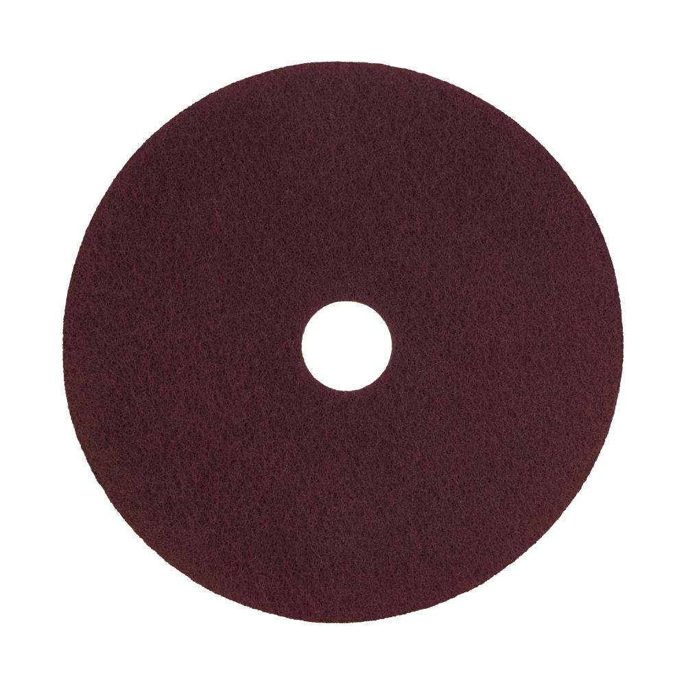 Scotch-Brite™ Surface Preparation Pad Plus, SPPP17, maroon, 17 in (43.18 cm), 5 per case