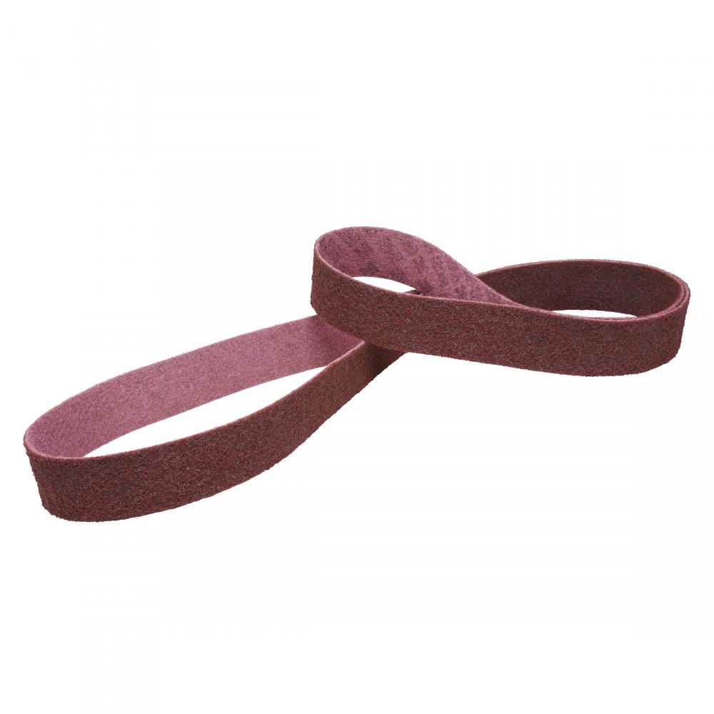 Scotch-Brite™ Surface Conditioning Low Stretch Belt, MED, 2 in x 132 in (5.08 cm x 335.28 cm)