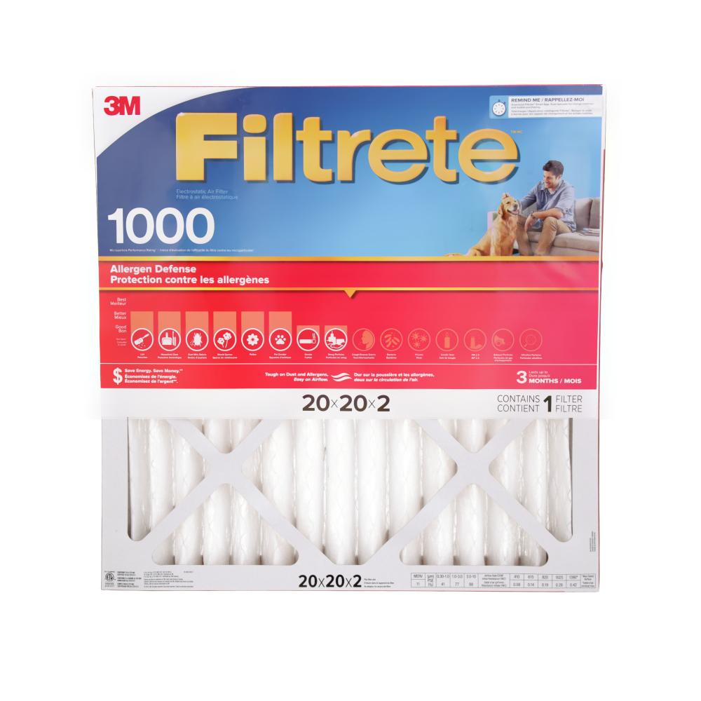 Filtrete MPR 1000 - 1085 Allergen / Dust Defense Air Filters