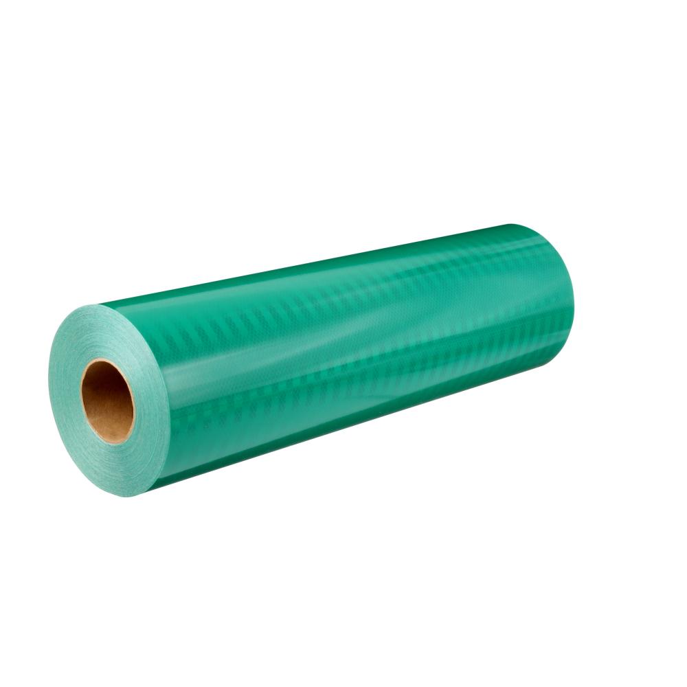 3M™ Engineer Grade Prismatic Reflective Sheeting, 3437, green, 24 in in x 50 yd