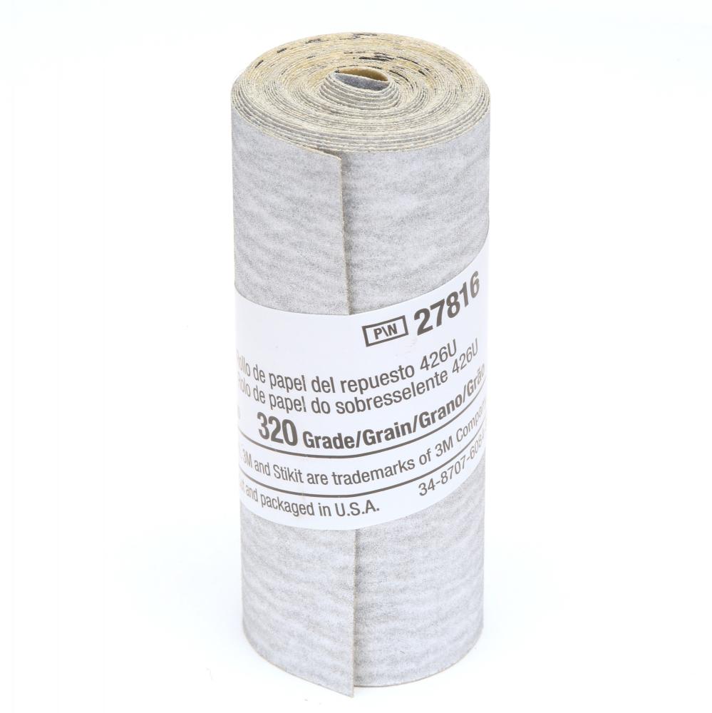 3M™ Stikit™ Paper Roll, 426U, grade 320, 2 1/2 in x 100 in (63.5 mm x 2.54 m)