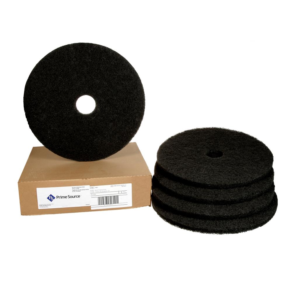 Prime Source Black Stripping Pad 7200PS, 20 in (508 mm), Private Label