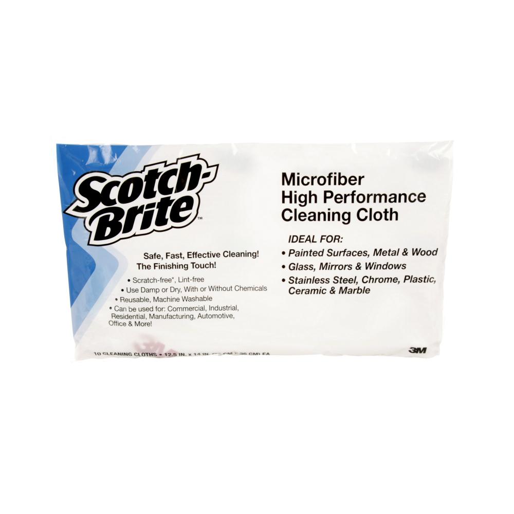 Scotch-Brite® High Performance Cloth 2011-WHT, 50 cloths/box