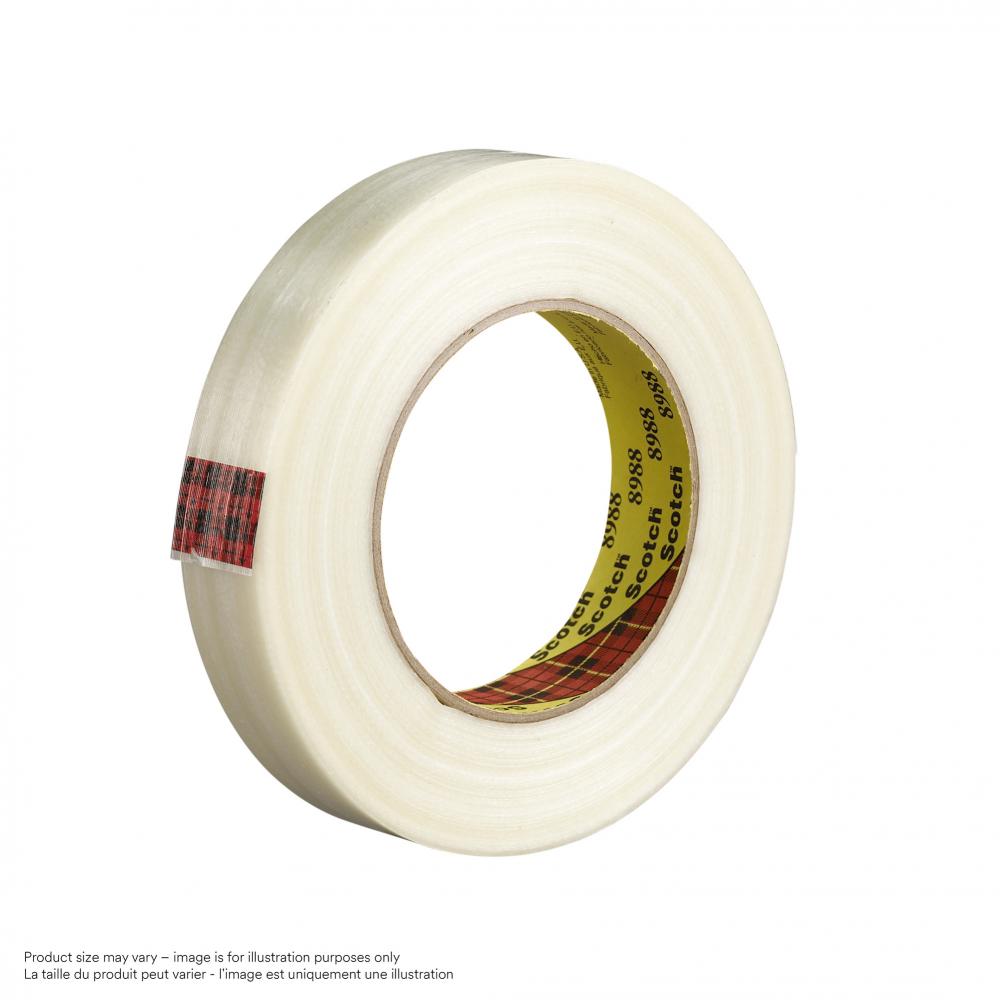 Scotch® Strapping Tape, 8896, ivory, 0.94 in x 60.14 yd (24 mm x 55 m)