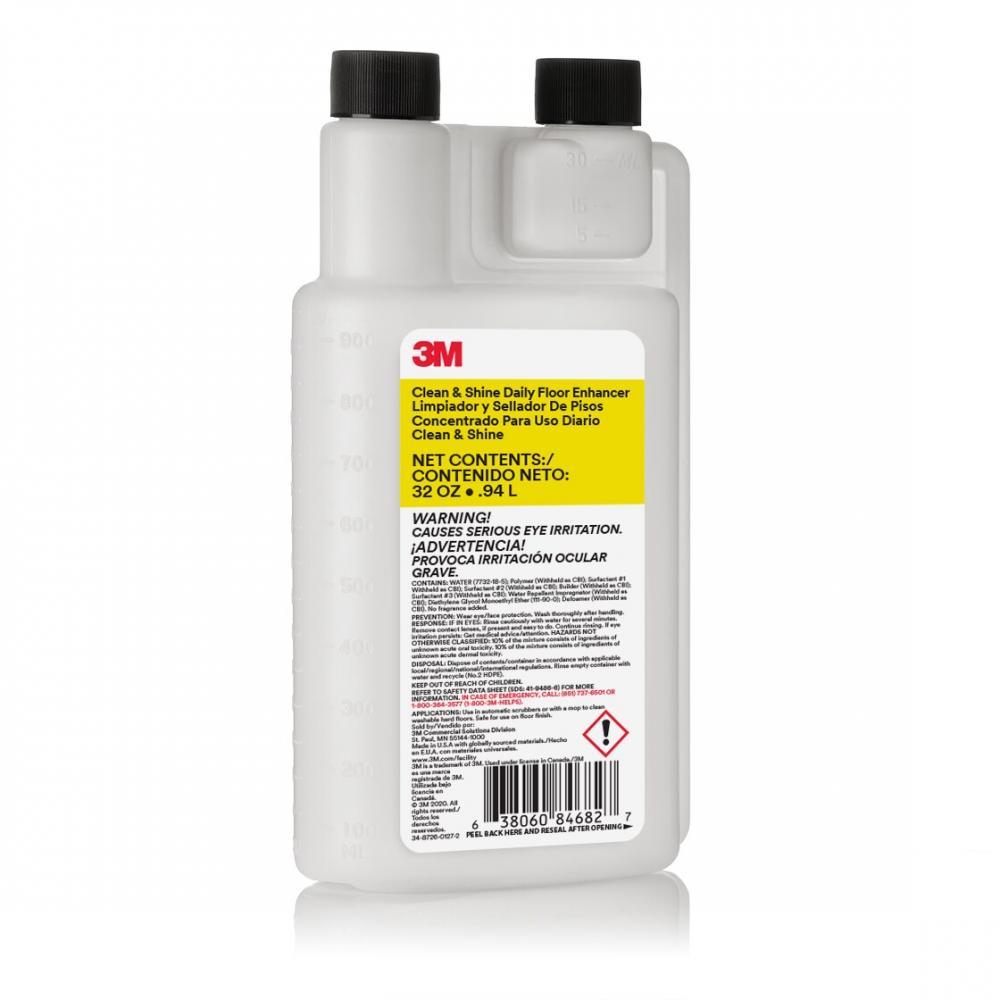 3M™ Clean & Shine Daily Floor Enhancer 84682, 32 fl oz, Doser