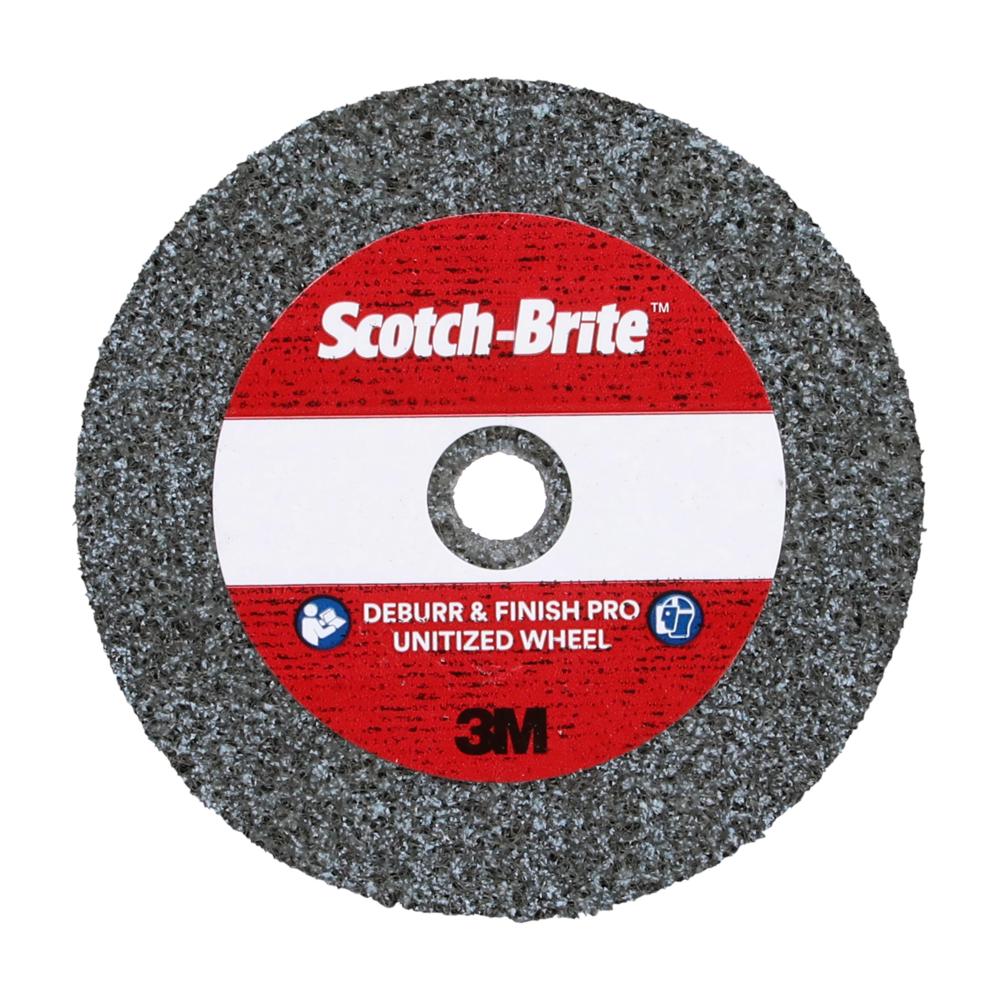 Scotch-Brite™ Deburr and Finish PRO Unitized Wheel