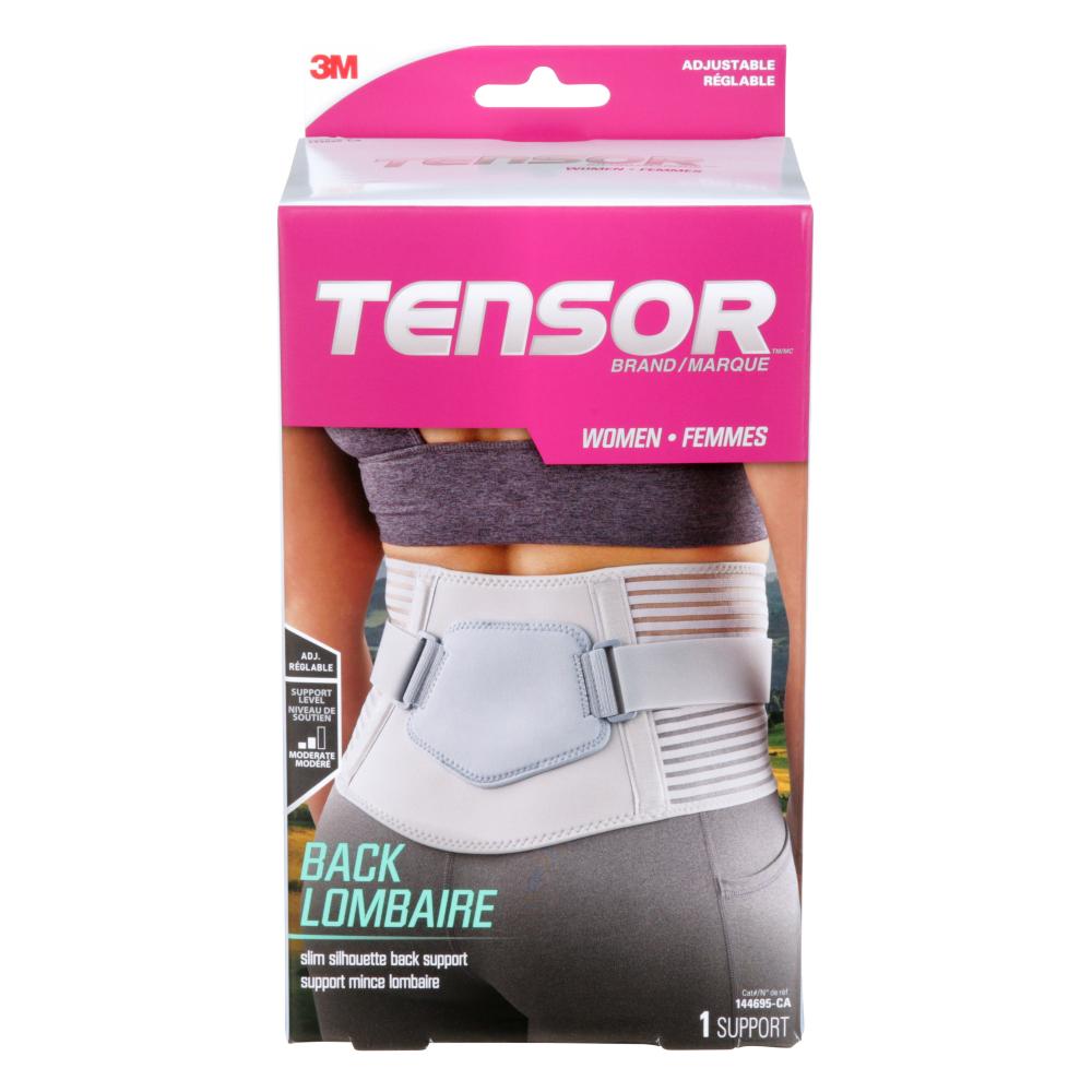 Tensor™ Women Slim Silhouette Back Support, Adjustable