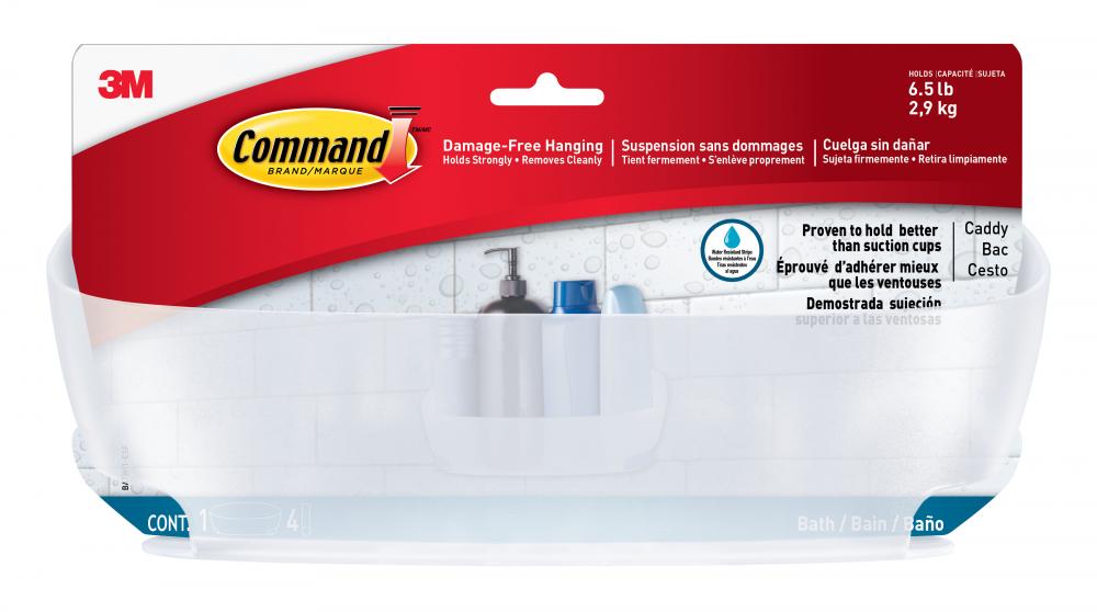 Command Shower Caddies BATH10, BATH 12, BATH 14, BATH16, BATH 31, BATH 37