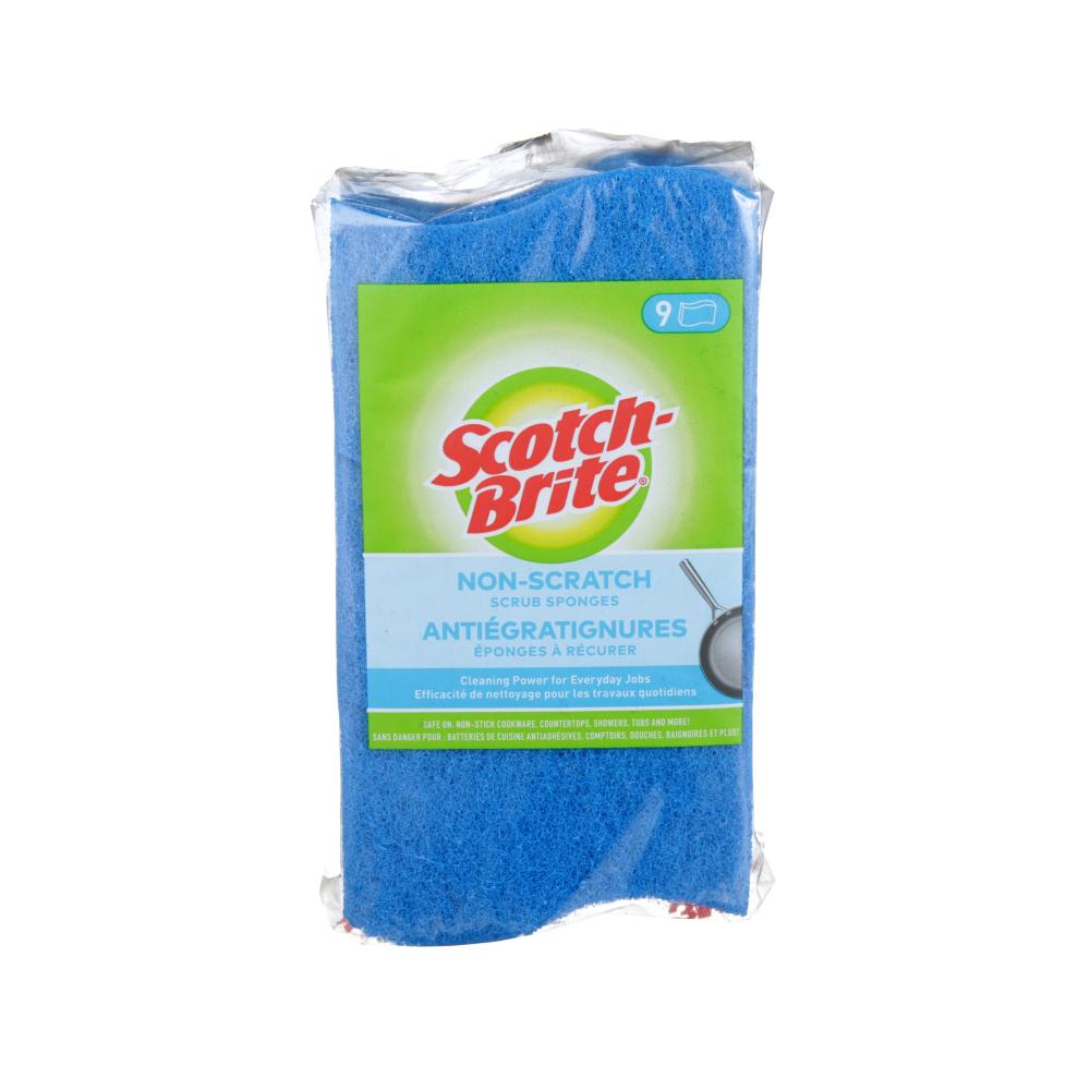 Scotch-Brite® Non-Scratch Scrub Sponge, 9/pack