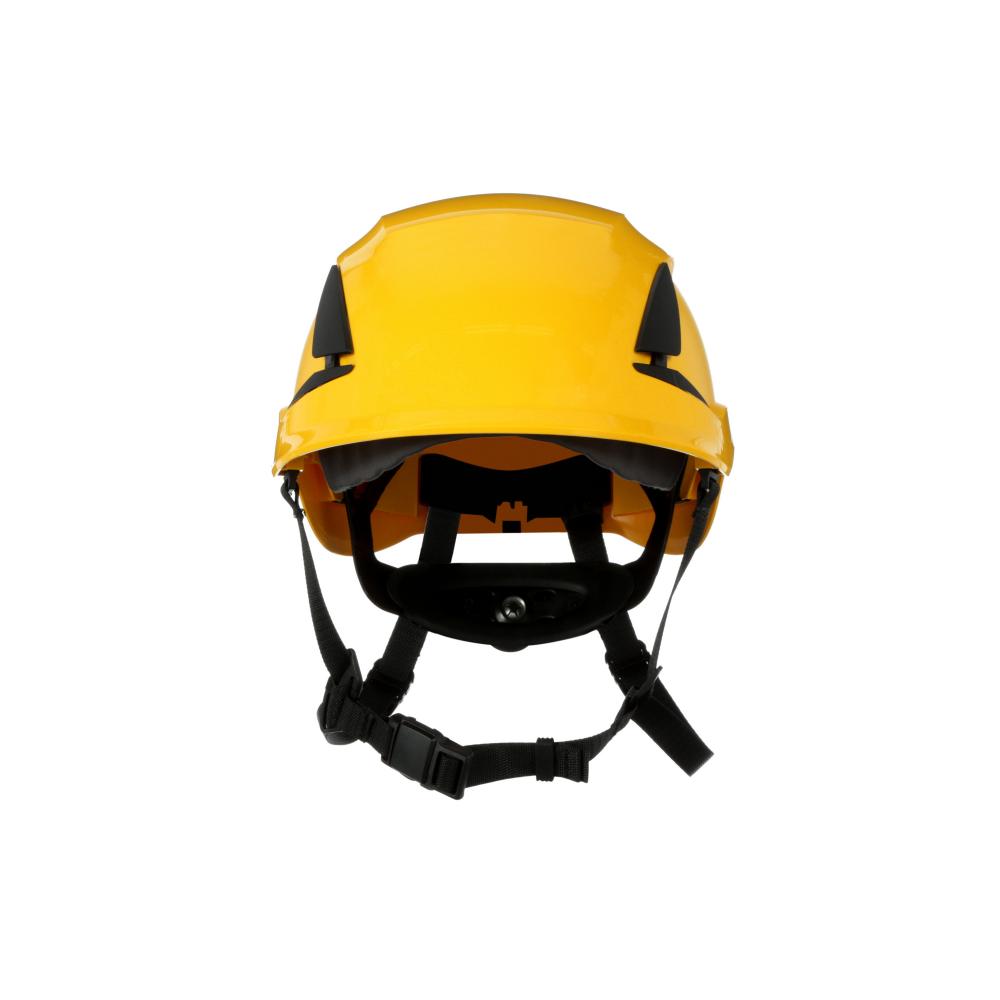 3M™ SecureFit™ X5000 Series Safety Helmet X5002V-ANSI, Yellow, Vented, 10/Case
