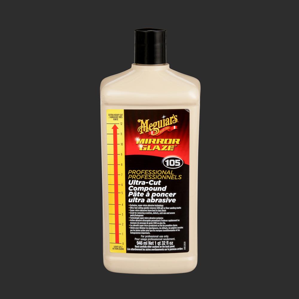 Meguiar’s® Mirror Glaze™ Ultra-Cut Compound, M10532C, 32 fl. oz. (946 ml)