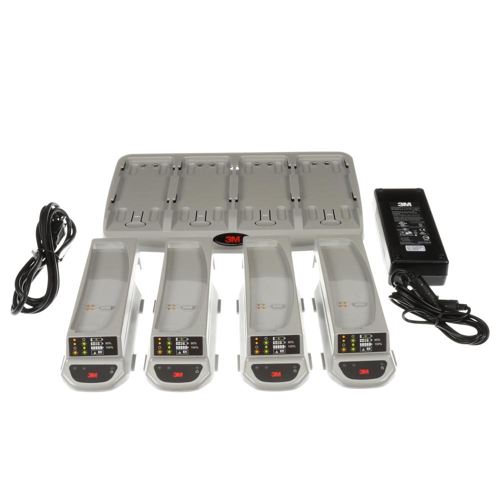 3M™ Versaflo™ 4-Station Battery Charger Kit, TR-344N, 1/case
