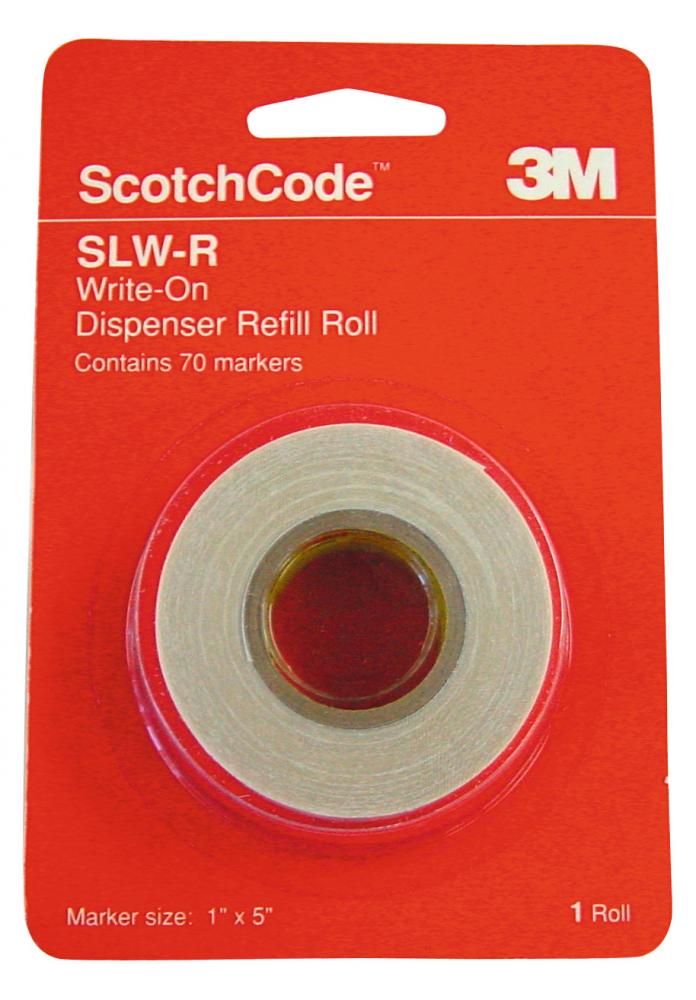 3M™ ScotchCode™ Write-On Wire Marker Tape Refill, SLW-R