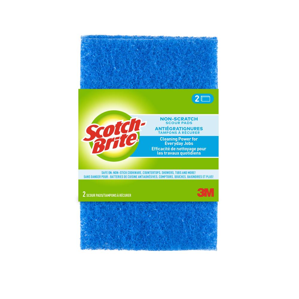 Scotch-Brite® Non-Scratch Scour Pad, 2/pack