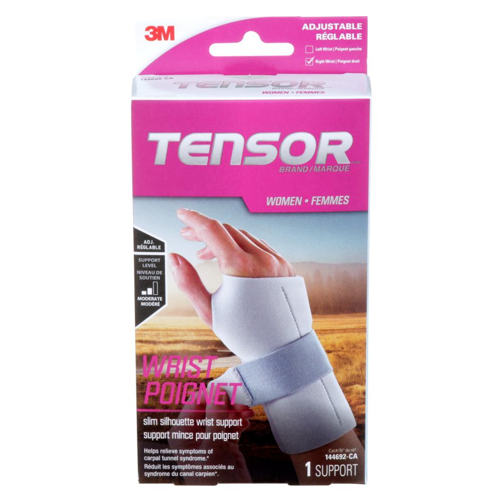 Tensor™ Women Slim Silhouette Wrist Support, Right Hand, Adjustable