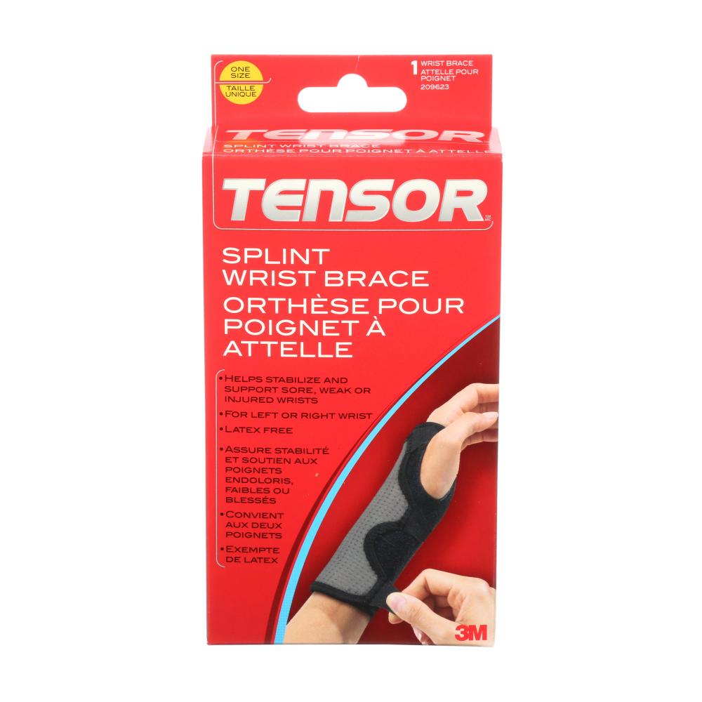 Tensor™ Splint Wrist Brace, grey, one Size
