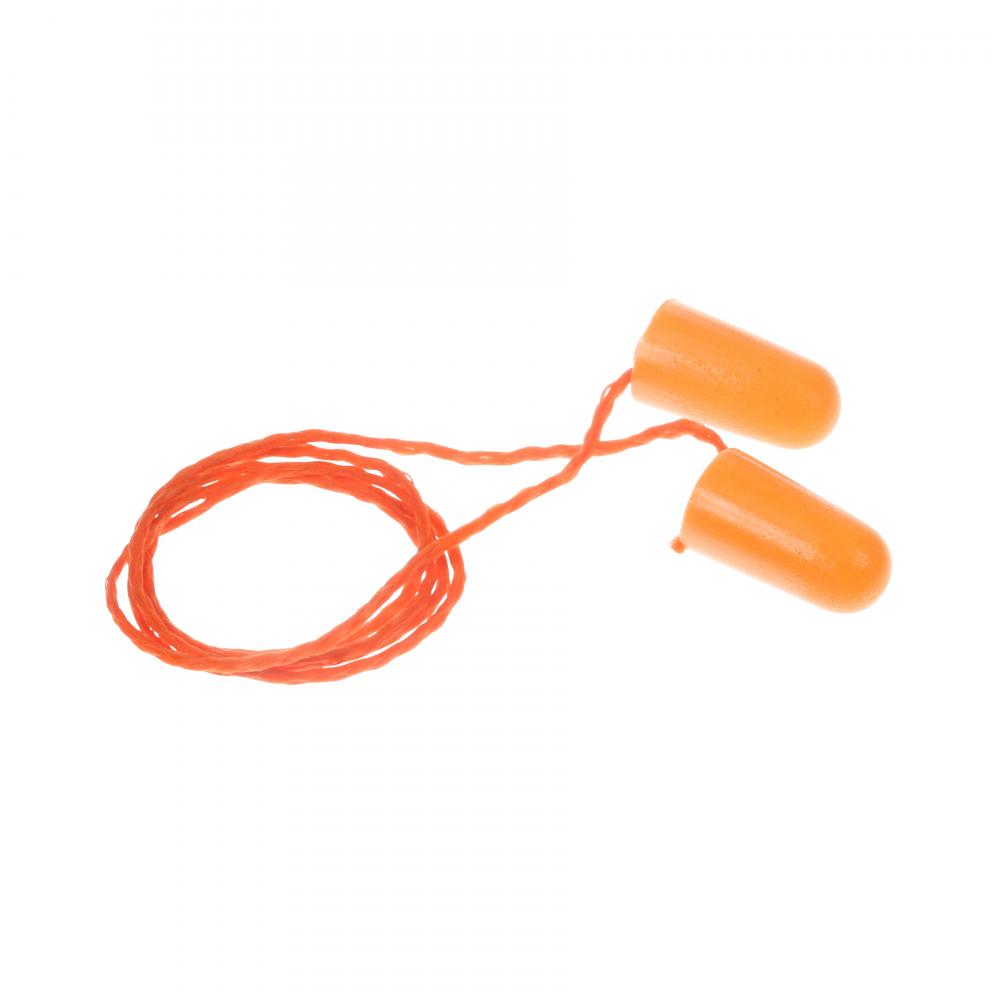 3M™ Foam Earplugs, 1110, orange, corded