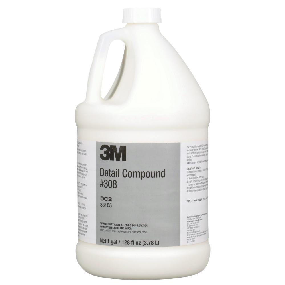 3M™ Detail Compound 308, 38105, 1 Gallon, 4/Case