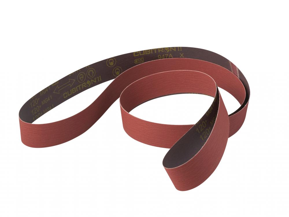 3M™ Cubitron™ II Cloth Belt, 947A, 80+, X-weight, 3/4 in x 18 in