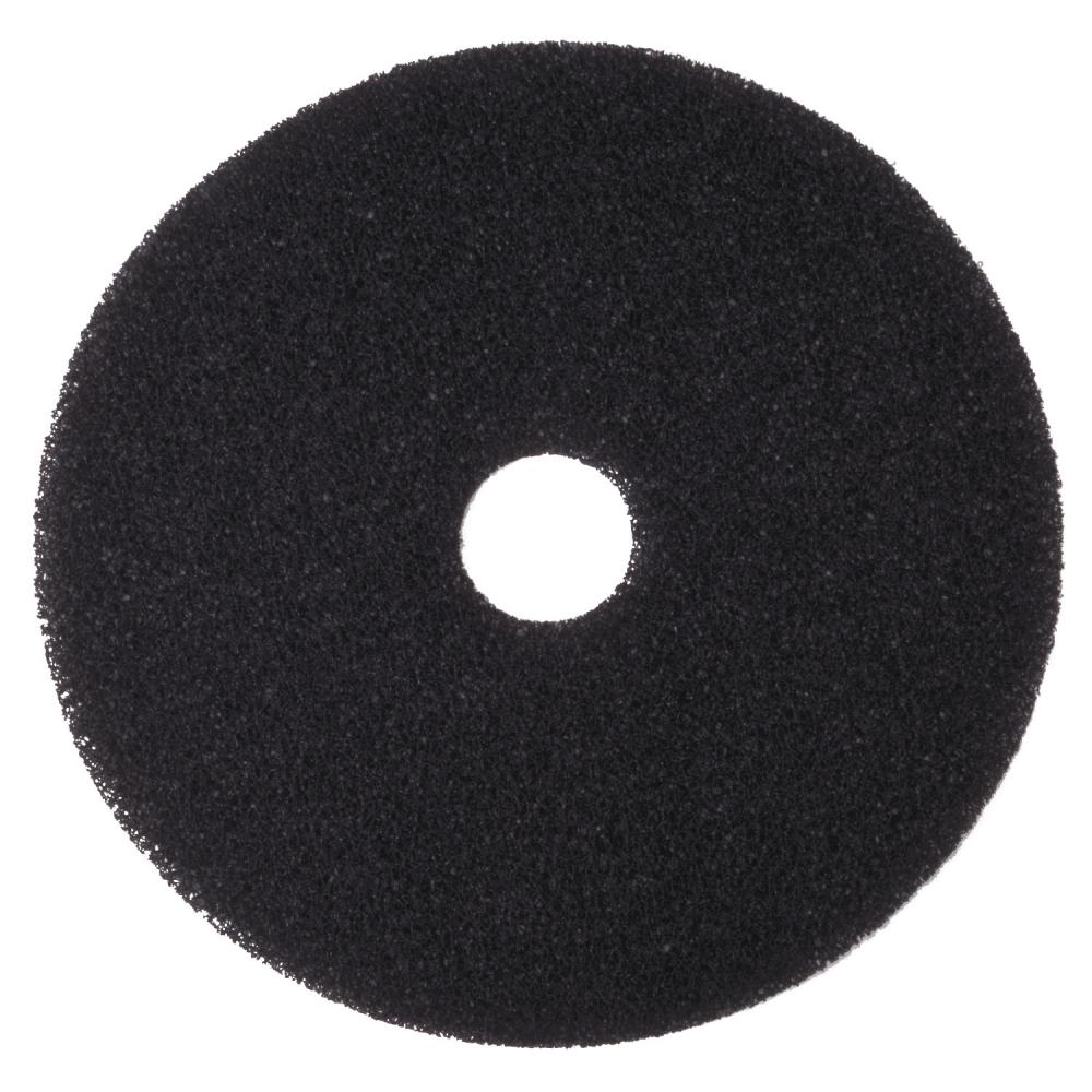 7200PLG Black Stripping Pads 13 in, 5/case