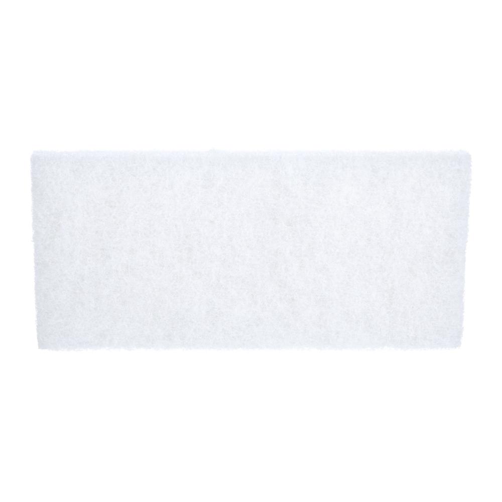 3M™ Doodlebug™ White Cleaning Pad, 8440, 117 mm x 254 mm (4.6 in x 10 in)