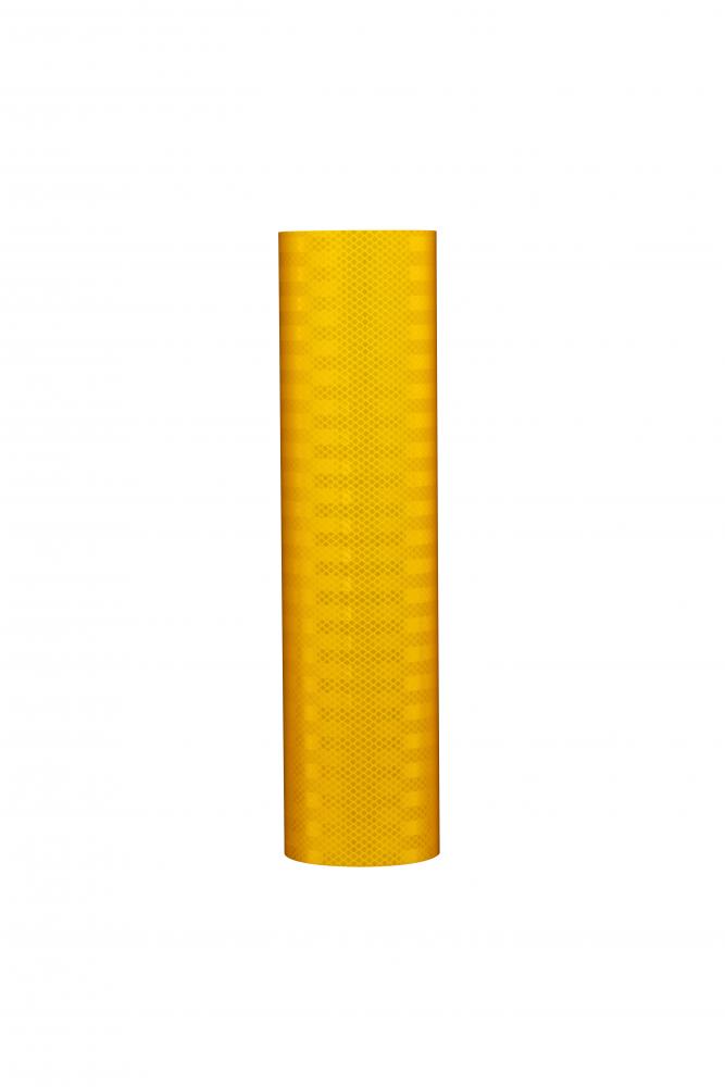 3M™ Diamond Grade™ Flexible Barrel Wrap Sheeting, 3914, fluorescent orange, 3in x 50 yd