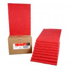 3M 7000126868 - 3M™ Red Buffer Pad, 5100, 508 mm x 356 mm (20 in x 14 in)