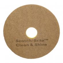 3M 7100148035 - Scotch-Brite™ Clean & Shine Pad, 16 in (40.6 cm)