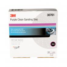 3M 7000028278 - 3M™ Hookit™ Purple Clean Sanding Disc, 334U, 30761, P600, C-weight, 6 in (15.24 cm)