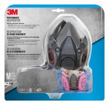 3M 7100159328 - 3M™ Performance Respirator 6297P1-DC, Mould & Lead Paint Removal, P100, Medium, 4 Packs/Case