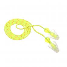 3M 7000052724 - 3M™ Tri-Flange Earplugs, P3001, yellow, corded