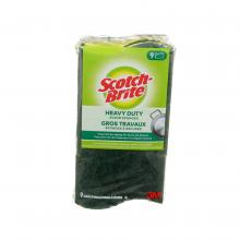 3M 7100205494 - Scotch-Brite® Heavy Duty Scrub Sponge, 9/pack