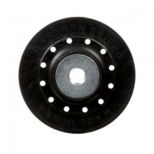 3M 04998 - 3M™ Fibre Disc Back-Up Pad With Retainer Nut, PP5045MSSH, black, 4 1/2 in x 5/8-