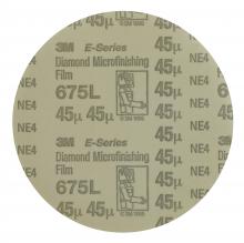 3M 7000139494 - 3M™ Hookit™ Diamond Microfinishing Film Disc, 675L, grade 45 micron, 6 in x NH (152.4 mm x NH)