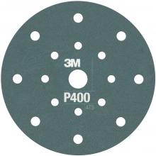 3M 7100104547 - 3M™ Hookit™ Flexible Abrasive Disc, 34800, P400, 17 holes, 6 in (15.24 cm)