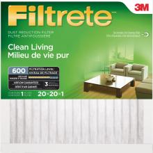 3M 7000137411 - Filtrete™ 9832DC Dust & Pollen Reduction Filter, Blue, 20 x 20 x 1 - 4/case