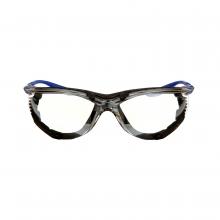 3M 7100166618 - 3M™ Foam Gasket Safety Eyewear 47200H1-DC, Black & Blue Frame, Mirror Anti-Fog Lens, 4/Case