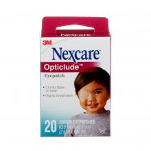 3M 7000136136 - Nexcare™ Opticlude™ Eye Patch 1537-CA, Junior, 20/Pack