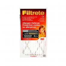 3M 7000137550 - Filtrete™ Allergen Defense Micro Allergen Filter, MPR 1000, 11 in x 20 in x 1 in