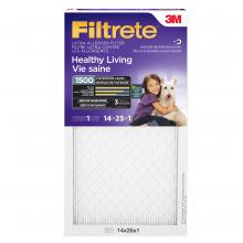 3M 7100038777 - Filtrete™ Healthy Living Ultra Allergen Filter, MPR 1500, 14 in x 25 in x 1 in