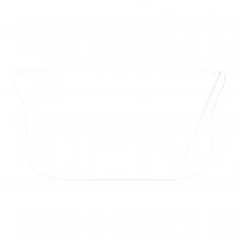 3M 7100006241 - 3M™ Polycarbonate Replacement Visor 4F, V40F, clear