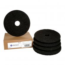 3M 7100116178 - Prime Source Black Stripping Pad 7200PS, 17 in (431.8 mm), Private Label