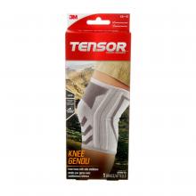 3M 7100245480 - Tensor™ Knee Brace with Side Stabilizers, Large, White/Grey