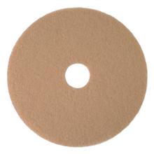 3M 7000126620 - 3400PLG Tan Burnishing Pads 17 in, 5/case